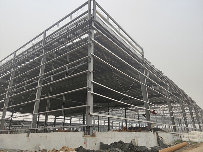 儋州钢结构厂房网架工程